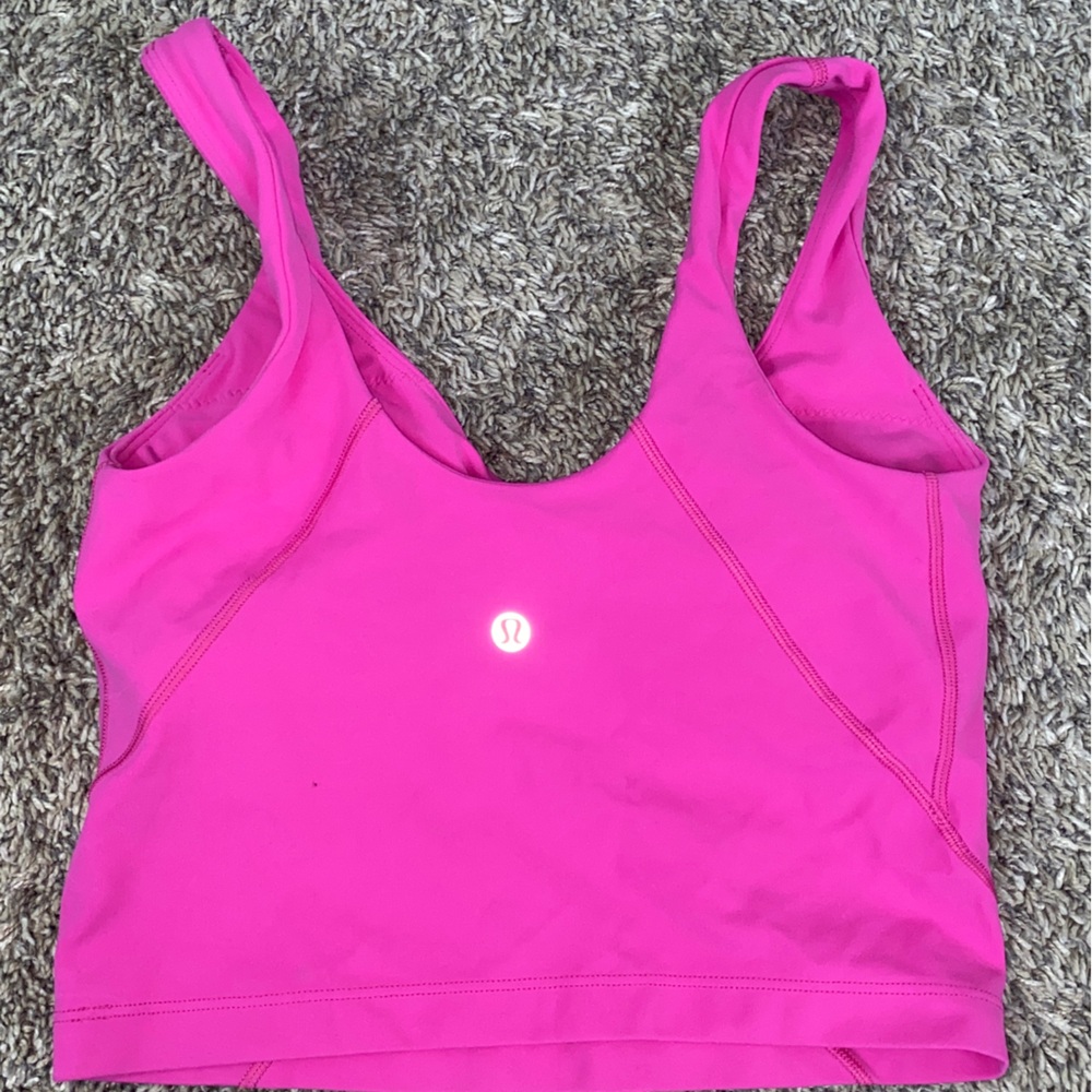 Lululemon Sonic Pink Align Tank- Size 2